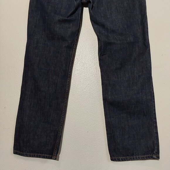 Levi's 512 Mid-Rise Slim Fit Dark Jeans - Excellent Condition - 33" x 30" - Picture 7 of 11